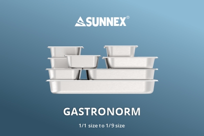 Sunnex Yüksək Keyfiyyətli Gastronorm tava gəlir