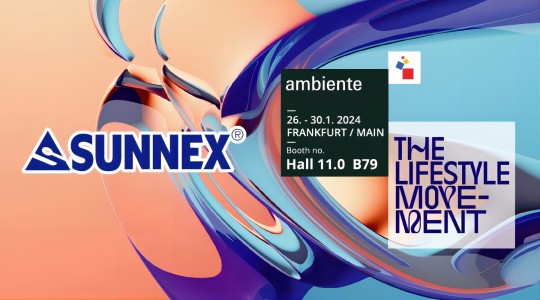 2024 AMBIENTE, FRANKFURT SUNNEX BOOTH-a xoş gəlmisiniz