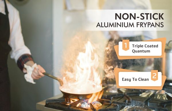 Sunnex Qeyri-çubuq alüminium frypans