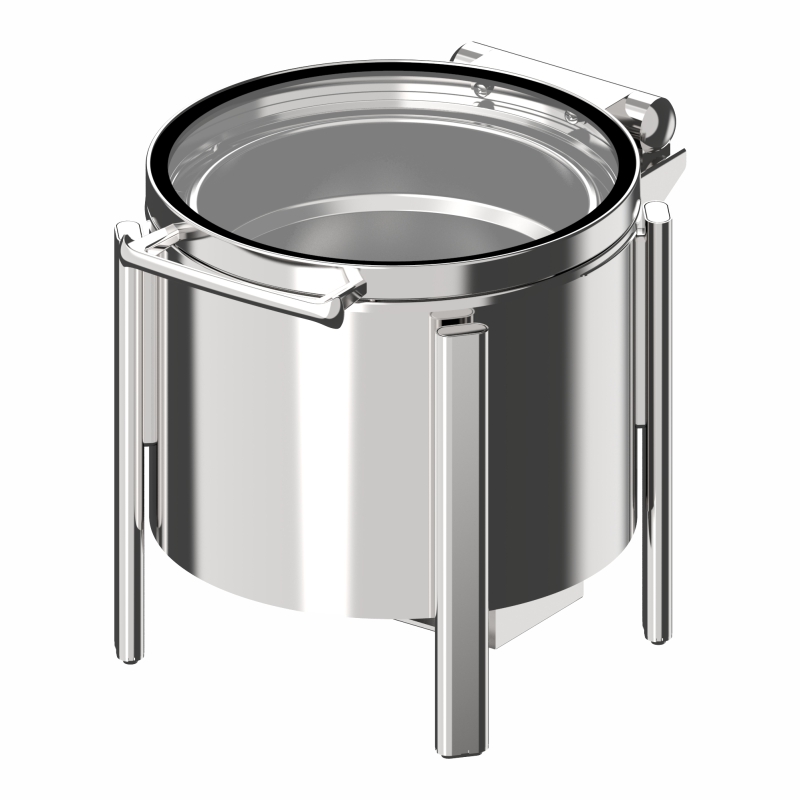 Z10 Stackable Paslanmayan Polad Şorba Stansiya Bufet Chafer